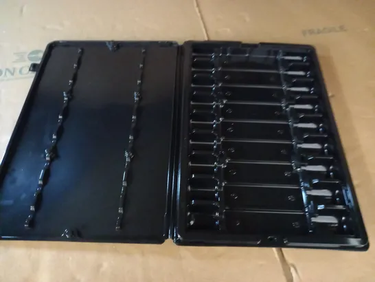 LARGE QUANTITY OF ASSORTED BLACK TRAYS