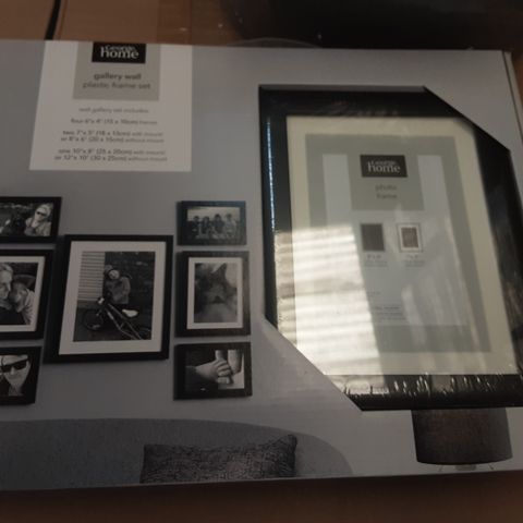 BRAND NEW BOXED GEORGE HOME GALLERY WALL PLASTIC FRAME SET