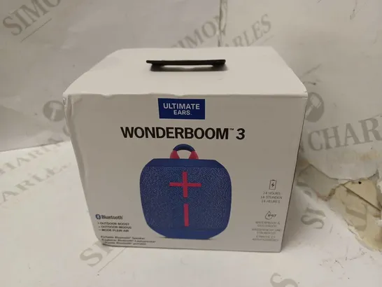 ULTIMATE EARS WONDERBOOM 3 BLUE/PINK