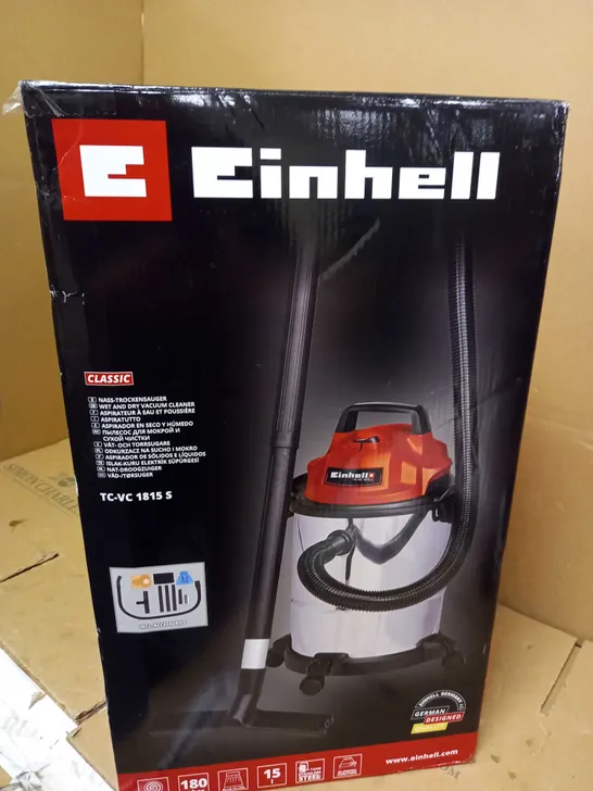 EINHELL WET AND DRY VACCUUM TC-TV 1815 S