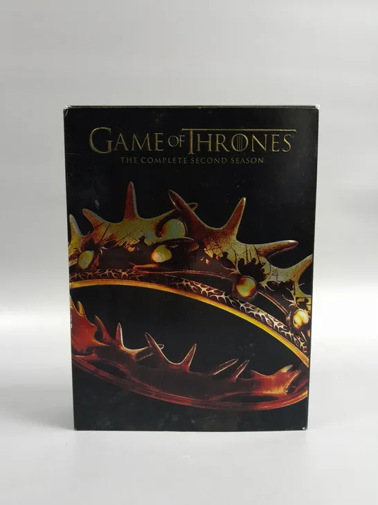 GAME OF THRONES COMPLETE SECOND SEASON BOX SET 