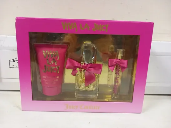 BOXED VIVA LA JUICY JUICY COUTURE EAU DE PARFUM GIFT SET