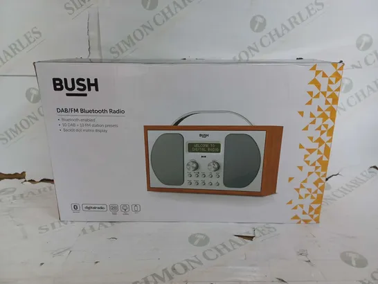 BOXED BUSH DAB/FM BLUETOOTH RADIO