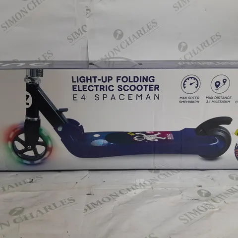 ZINC FOLDING ELECTRIC E4 SCOOTER - SPACE