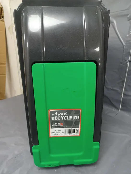 WHAM RECYCLE IT! 25-LITRE RECYCLING BIN 