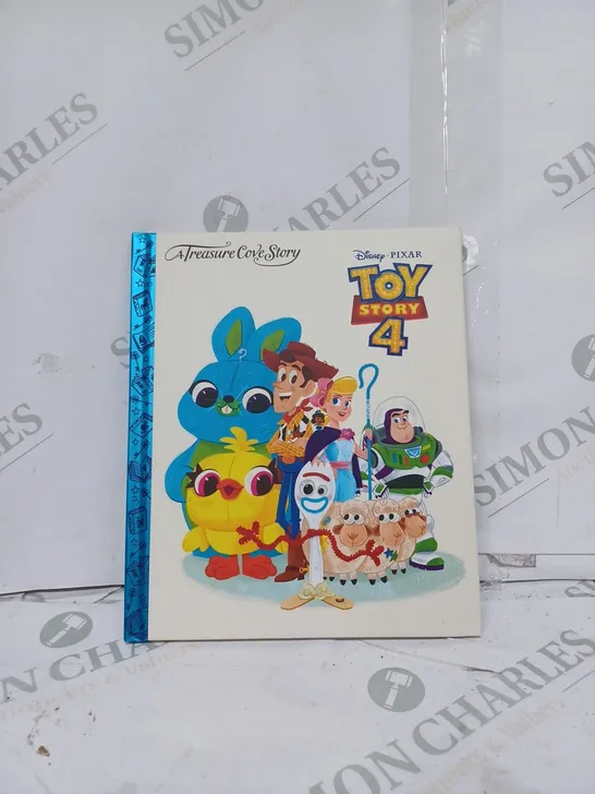 BOX TO CONTAIN 20 X DISNEY A TREASURE COVE STORY, "TOY STORY 4" CHILDRENS BEDTIME BOOKS 