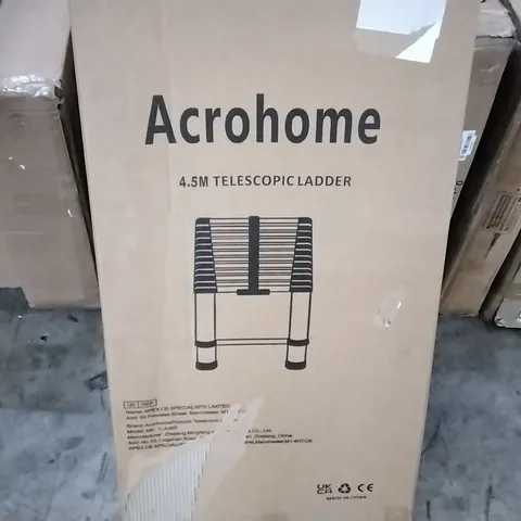 BOXED ACROHOME 4.5M TELESCOPIC LADDER