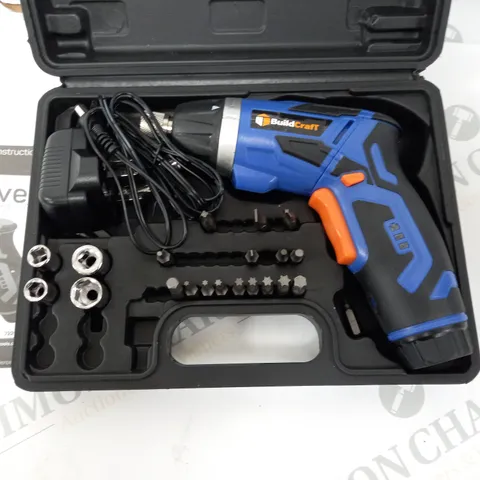 BOXED BUILDCRAFT TWIST HANDLE 3.6V SCREWDRIVER SET