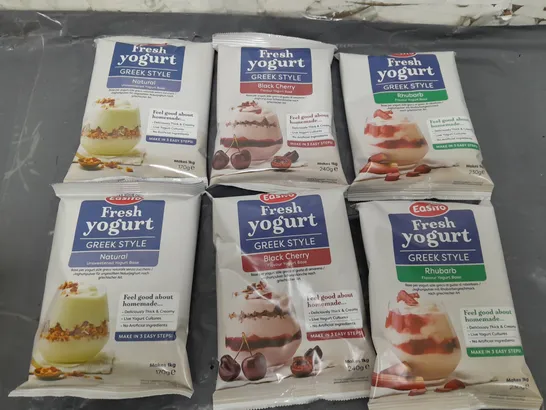 APPROXIMATELY 40 EASIYO YOGHURT SACHETS IN VARIOUS FLAVOURS - COLLECTION ONLY