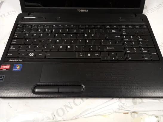 TOSHIBA SATELITE PRO C650D LAPTOP IN BLACK