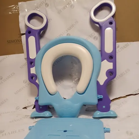 TODDLER TOILET SEAT WITH LADDER 