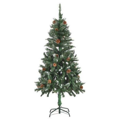 BOXED PRE-LIT 5FT GREEN PINE ARTIFICIAL CHRISTMAS TREE 