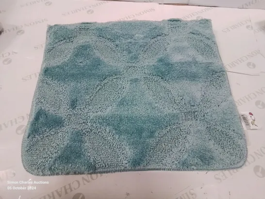 BRAND NEW PACO HOME 880 TALLIN 50X80CM TURQUOISE BATH MAT