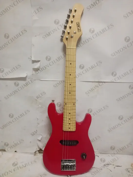 3RD AVENUE JUNIOR 1/4 SIZE ELECTRIC GUITAR RED VGC