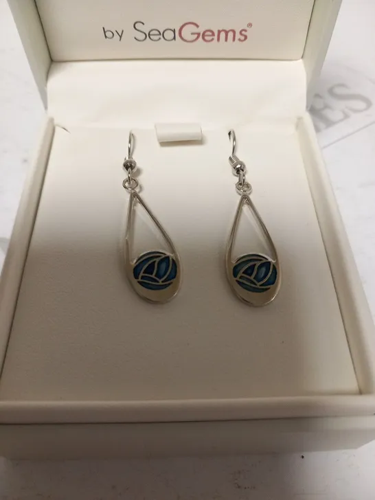 BOXED MACKINTOSH BY SEA GEMS EARRINGS 