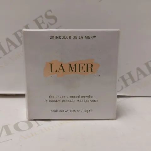 LA MER THE SHEER PRESSED POWDER #42 MEDIUM DEEP