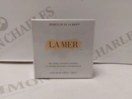 LA MER THE SHEER PRESSED POWDER #42 MEDIUM DEEP