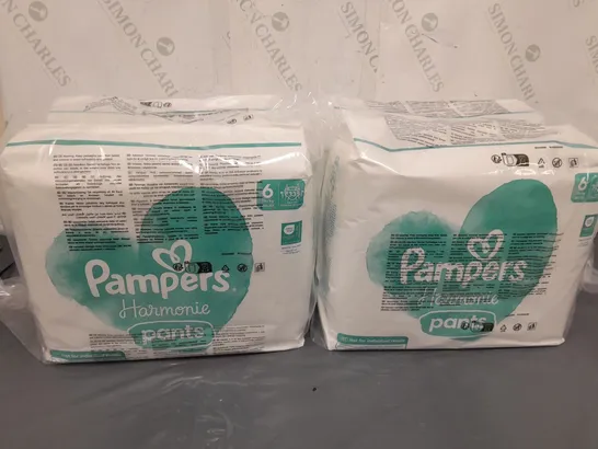 132 PAMPERS BABY NAPPIES PANTS SIZE 6 (15 KG+)