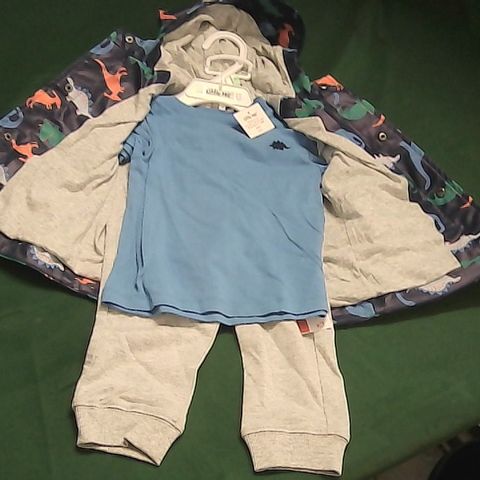 LITTLE ME DINOSAUR OUTFIT WITH COAT 18MONTH