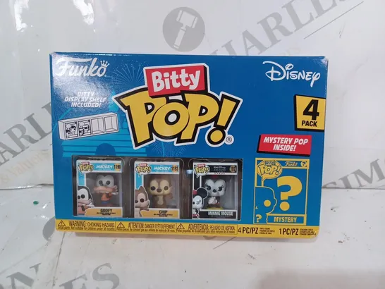 BOXED FUNKO BITTY POP DISNEY 4 PACK