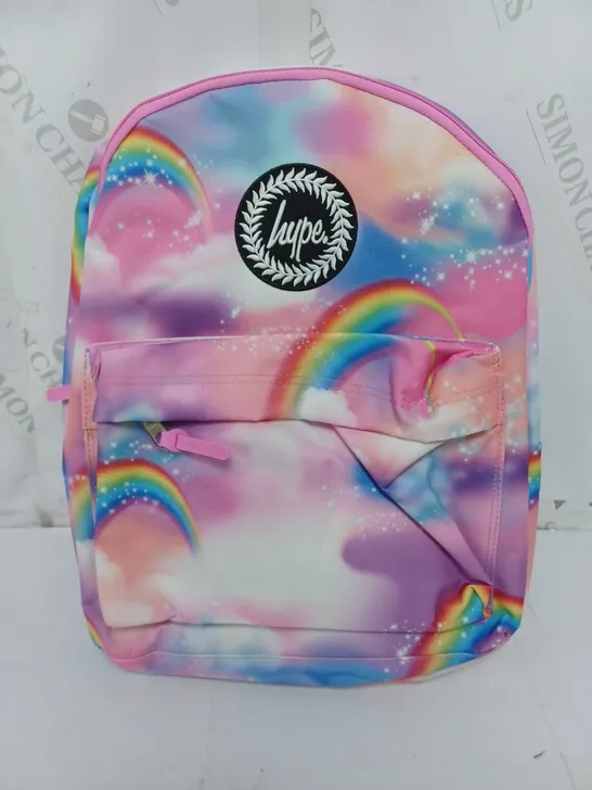 HYPE GIRLS PINK RAINBOW BACKPACK