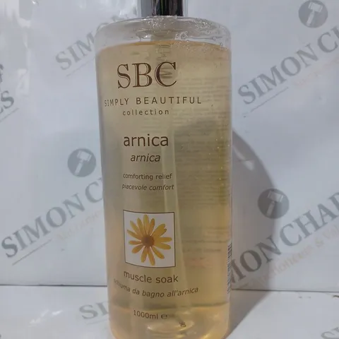 SBC ARNICA MUSCLE SOAK 1 LITRE (1000ML) - COLLECTION ONLY