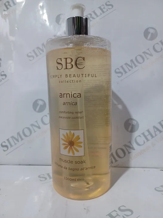 SBC ARNICA MUSCLE SOAK 1 LITRE (1000ML) - COLLECTION ONLY