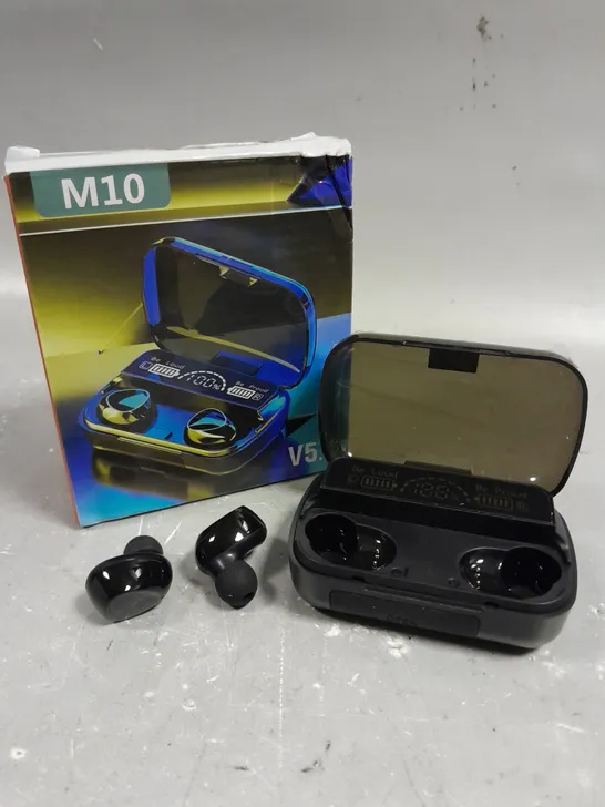 BOXED M10 V5.3 BLUETOOTH WIRELESS EARPHONES 