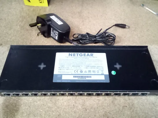 BOXED NETGEAR 16 PORT GIGABIT ETHERNET UNMANAGED SWITCH