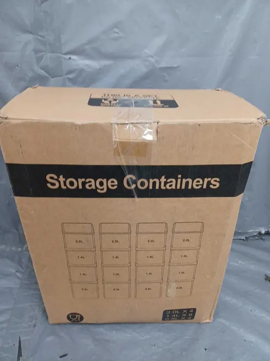 BOXED STORAGE CONTAINERS (MULTIPLE SIZES)