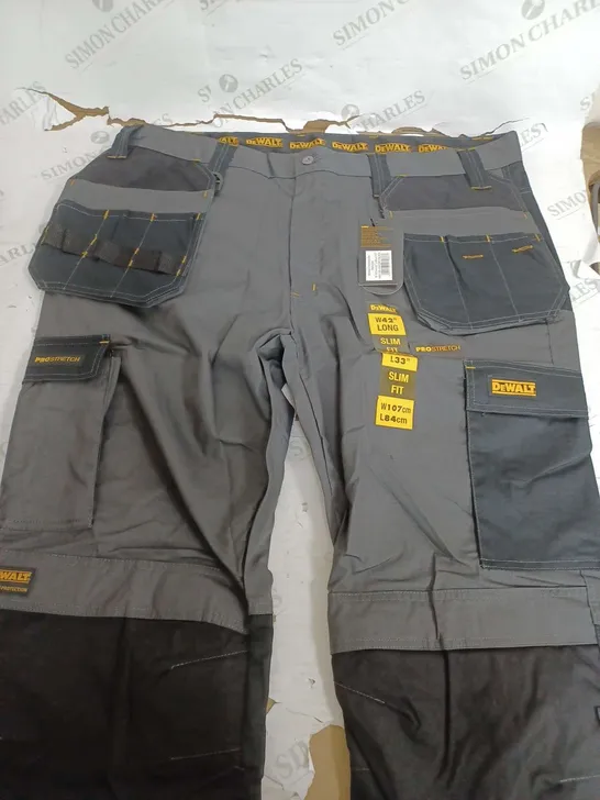 DEWALT SLIM FIT FAIRHAVEN TROUSERS - UK W42/L33