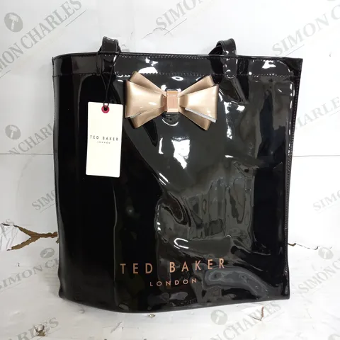 TED BAKER SHINNY HARD PLASTIC BAG