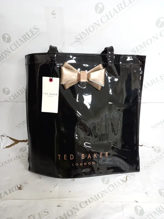 TED BAKER SHINNY HARD PLASTIC BAG