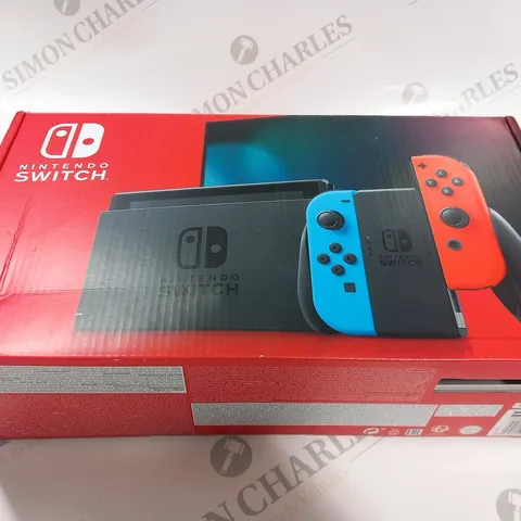 BOXED NINTENDO SWITCH HANDHELD GAMES CONSOLE