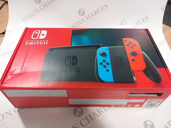 BOXED NINTENDO SWITCH HANDHELD GAMES CONSOLE