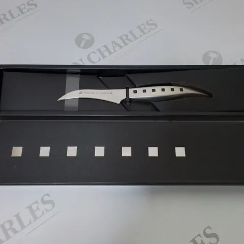 BRAND NEW BOXED SHA RA KU MONO MOLYBDENUM VANADIUM STEEL FJS-19 7CM PEELING KNIFE