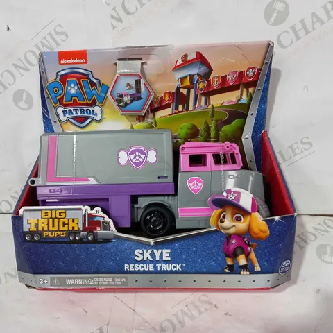 PAW PATROL BIG TRUCK PUPS - SKYE RESCUE TRUCK