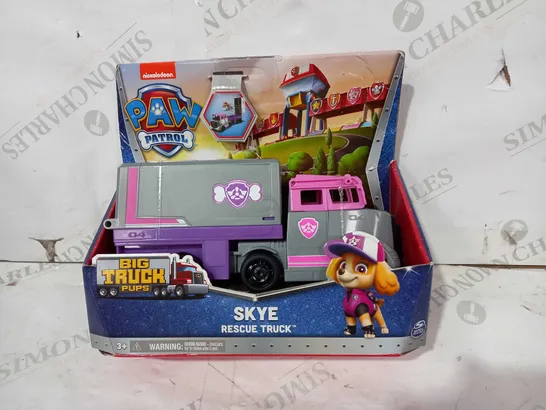 PAW PATROL BIG TRUCK PUPS - SKYE RESCUE TRUCK