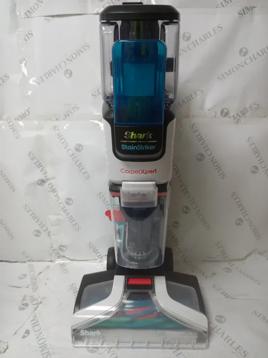 BOXED SHARK CARPET XPERT DEEP CARPET CLEANER & BUILT IN STAIN STRIKER EX200UK