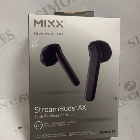 MIXX AUDIO STREAM BUDS AX TRUE WIRELESS EARBUDS