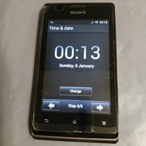 SONY XPERIA C1505 MOBILE PHONE IN BLACK