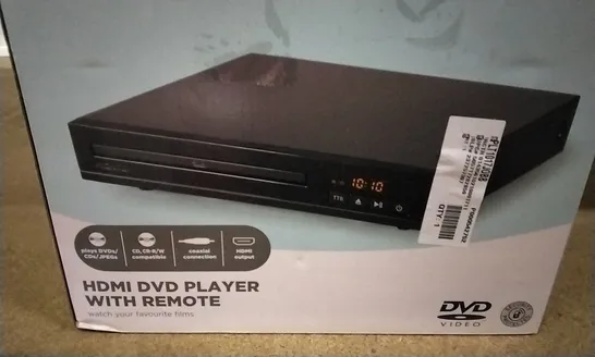 HDMI DVD PLAYER WITH REMOTE