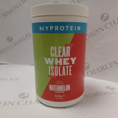 MYPROTEIN CLEAR WHEY ISOLATE - 20SERVINGS - WATERMELON (502g)