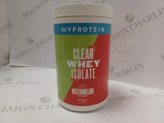 MYPROTEIN CLEAR WHEY ISOLATE - 20SERVINGS - WATERMELON (502g)