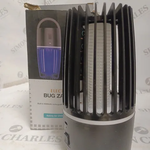 ELECTRIC BUG ZAPPER WITH RECHARGEABLE BATTERY 