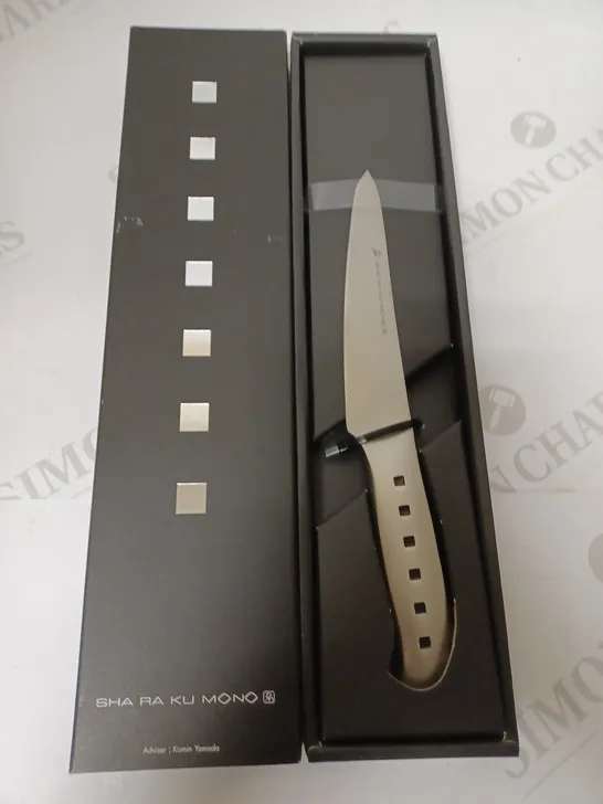 BOXED SHA RA KU MONO MOLYBDENUM VANADIUM STEEL 18-8 STAINESS STEEL FJ-08 13CM TOMATO KNIFE