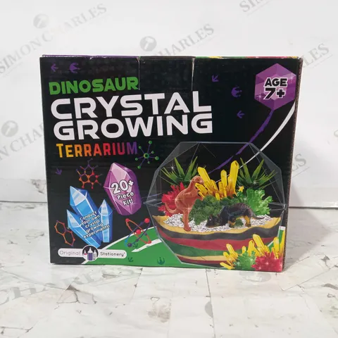 DINOSAUR CRYSTAL GROWING TERRARIUM