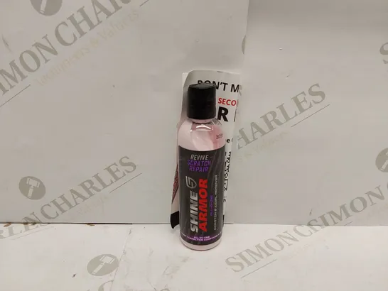 BOX OF APPROXIMATELY 6X 4OZ BRAND NEW SHINE ARMOR REVIVE SCRATCH REPAIR PAINT CORRECTION