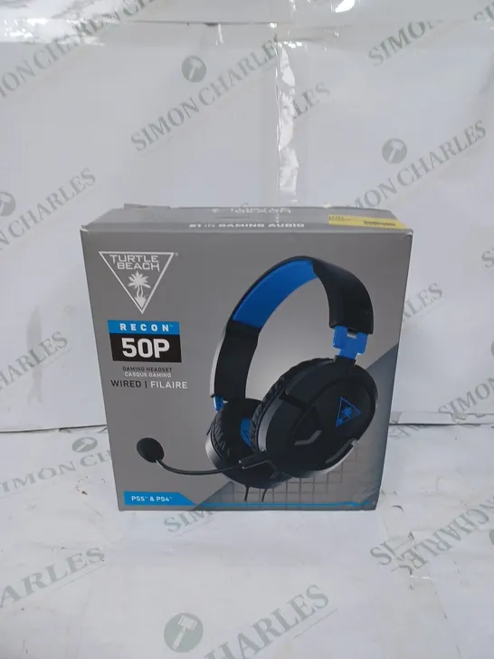 TURTLE BEACH RECON 50P WIRED PLAYSTATION GAMING HEADSET 