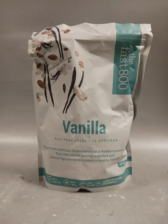 SEALED THE FAST 800 REAL FOOD SHAKE - VANILLA - 500G 